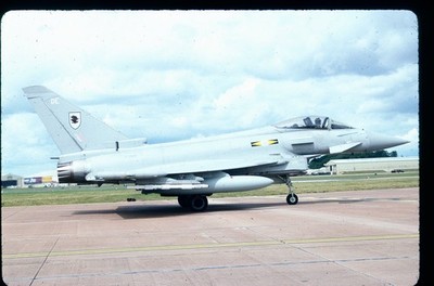#7459 ORIGINAL K64 AIRCRAFT SLIDE: RAF Typhoon F.2  ZJ914/DE