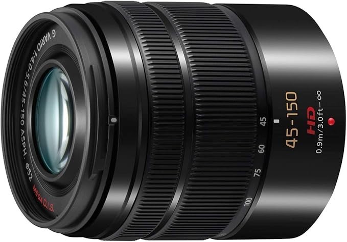 Panasonic LUMIX H-FS45150 G Vario 45-150mm Interchangeable Telephoto Zoom Lens
