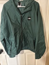 Vintage 90s North Face Anorak Full Zip Green Medium