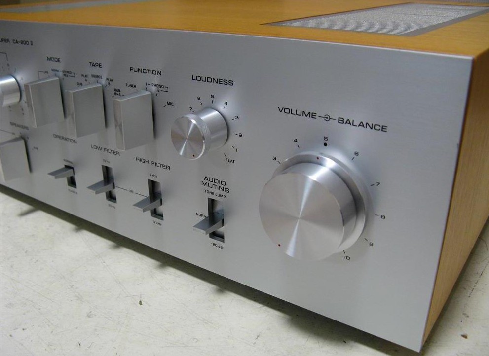 Yamaha CA-800II Integrated Stereo Amplifier Vintage Hi-Fi