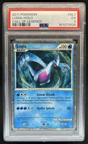 2011 Pokemon Call of Legends Lugia Holo #SL7 PSA 5