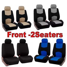 Cloth Universal Front Car Seat Covers Front Set Cushion Protectors 2-front Seat