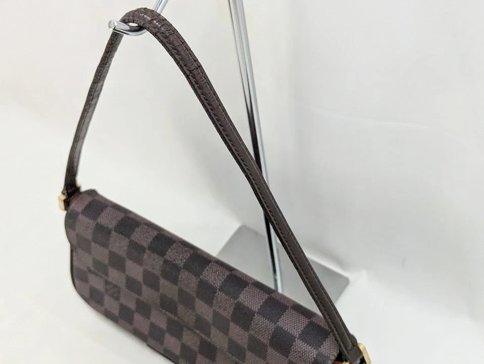 Borsa a mano Louis Vuitton Damier Recoleta Ebene marrone N51299 FL1012... - Immagine 2 di 4
