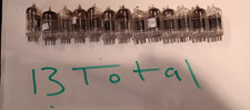13 USED TEST STRONG  5814A Vacuum Tubes Rugged 12AU7 ECC82 5814WA
