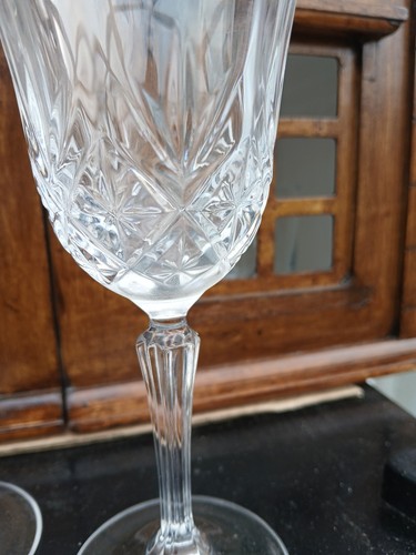 Set of 4 Crystal Sherry Port Liqueur Wine Glasses Homebar Pub Gift - Picture 4 of 5