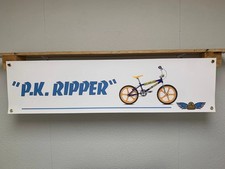 PK Ripper BMX Banner SE Racing Bike Workshop Garage Wall Display Printed PVC