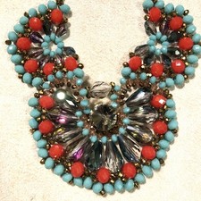 Boho Style Beaded Necklace