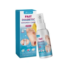 Fast Diabetic Wounds Care Spray FOOT CARE FOOT WOUND BLOOD SUGAR CLEANING HEALT