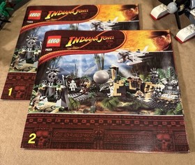LEGO 7623 Indiana Jones: Raiders Of The Lost Ark  Temple Escape 96% Complete