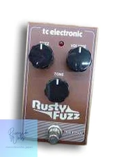TC ELECTRONIC Rusty Fuzz Guitar Effects Pedal JP
