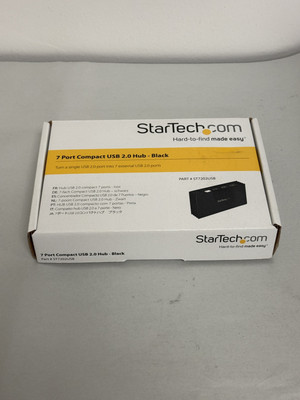 NEW StarTech 7-Port Compact USB Hub Part# ST7202USB