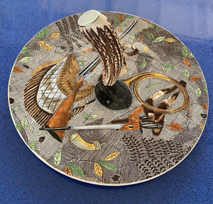◆Gien/ジアン/Rambouillet/RAPIN/大皿/未使用品◆ GIEN Rimbouillet Rabbit Dinner Plate - Yvonne Estelle's