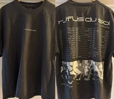 Rufus Du Sol InhaleExhale Tour Merch 2025 Concert All Sizes T-shirt