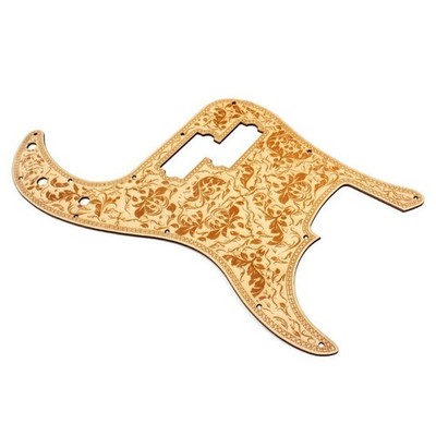 Electric Guitar Maple Wood Pickguard Scratch Plate For Fender Precision Bass PB