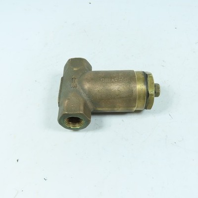 Spraying Systems Co. 1/2 TW B 1/2'' NPT Brass Line Strainer T-Type Liquid Filter