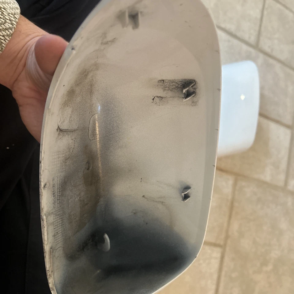 Оригинальный комплект белых крышек для зеркала для компаса Jeep Cherokee / 17-22 слева и справа 14-22 - Изображение 4 из 4