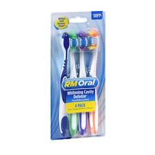 Whitening Cavity Defense Toothbrushes Soft 4 Count
