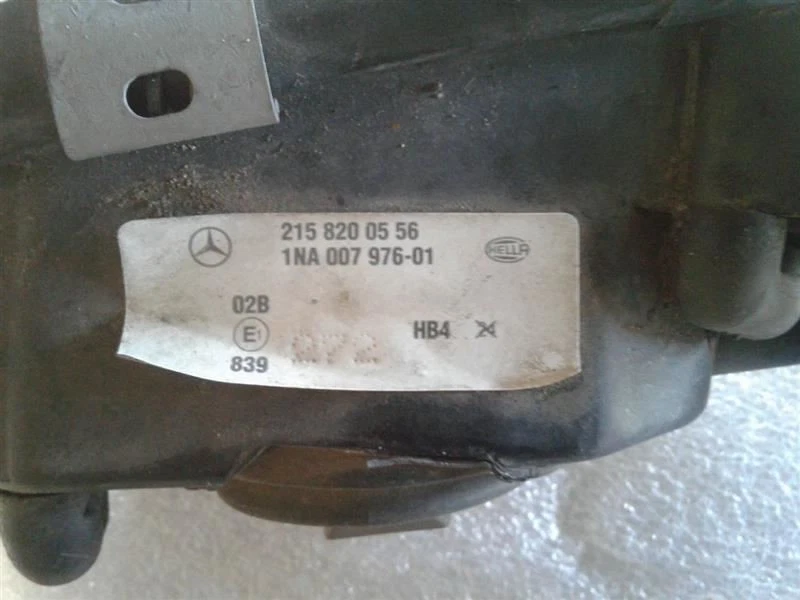 Luz de estacionamiento/esquina del conductor tipo 170 conducción antiniebla se adapta 01-04 MERCEDES SLK 351144 Foto 3 de 4