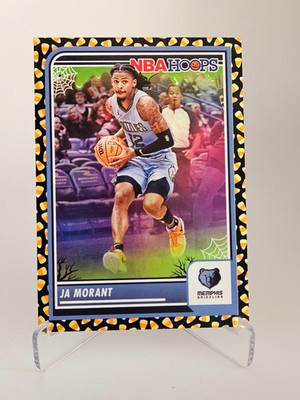 2023-24 Panini Haunted Hoops #102 Ja Morant - Candy Corn SP