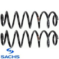 2X Fahrwerksfeder Sachs 994337 2 Federn Satz Federnsatz FüR Skoda FüR VW