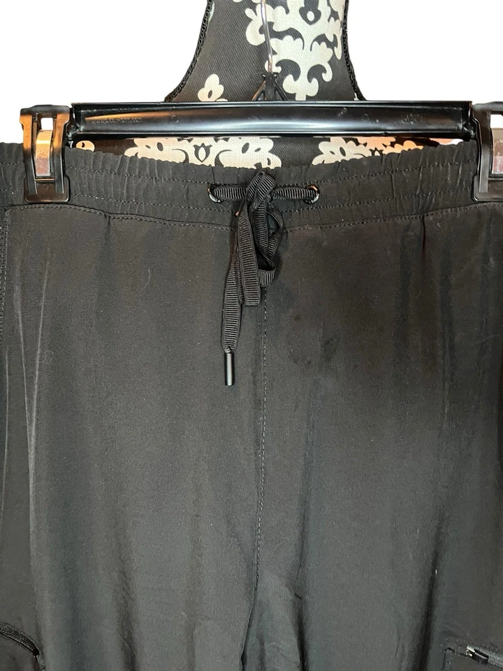 Calça jogger feminina Eddie Bauer de náilon forrada de lã tamanho 14 forro neve esqui - Imagem 2 de 4