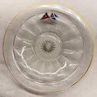 1930 New York Yacht Club Walter P Murphy 6.625" Plate Heisey Standard Railway Co