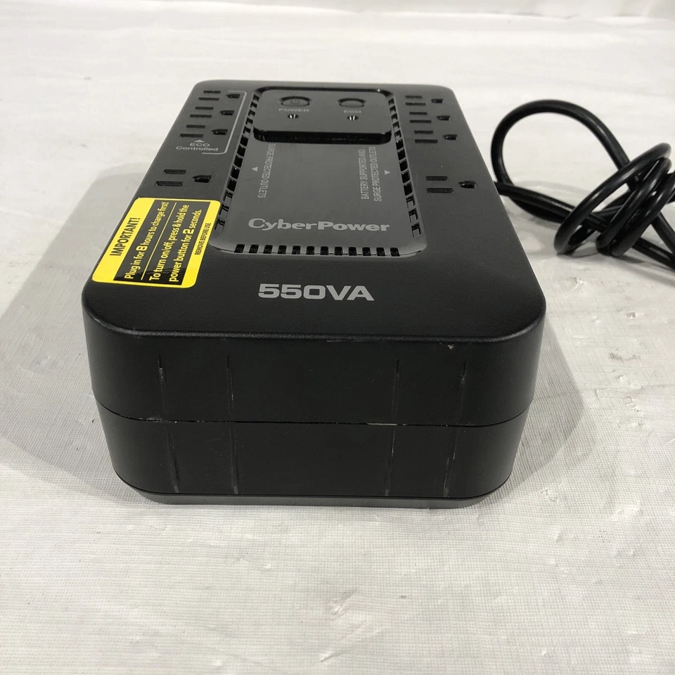 CyberPower SX550G-R 550VA / 330W 8 Outlets UPS - No Battery - Image 3 of 4