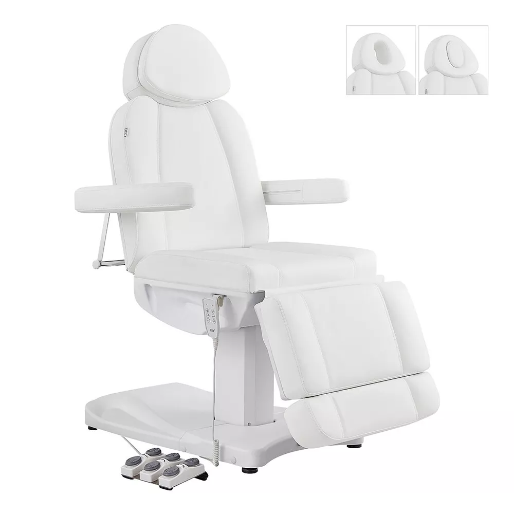 Full Electrical 3 Motor Medical Aesthetic Bed Facial Beauty Podiatry Chair INK