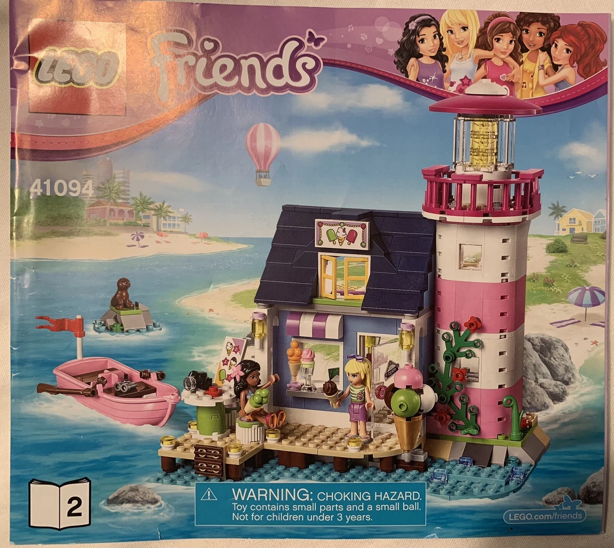 Lego friends lighthouse instructions new arrivals