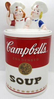 1998 Campbell Soup Kids Benjamin and Medwin Inc Cookie Jar 12''