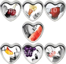 Earthly Body 3 in 1 Edible Massage Oil Flavored Candle 4 oz - Choose Scent