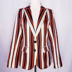 vertical striped jacket