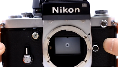 Near Mint-] Nikon F2 Photomic DP-1 Silver 35mm SLR Film Camera