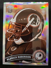ALDRICK ROBINSON 2011 Topps Chrome Sepia Refractor #205 Rookie RC #35/99