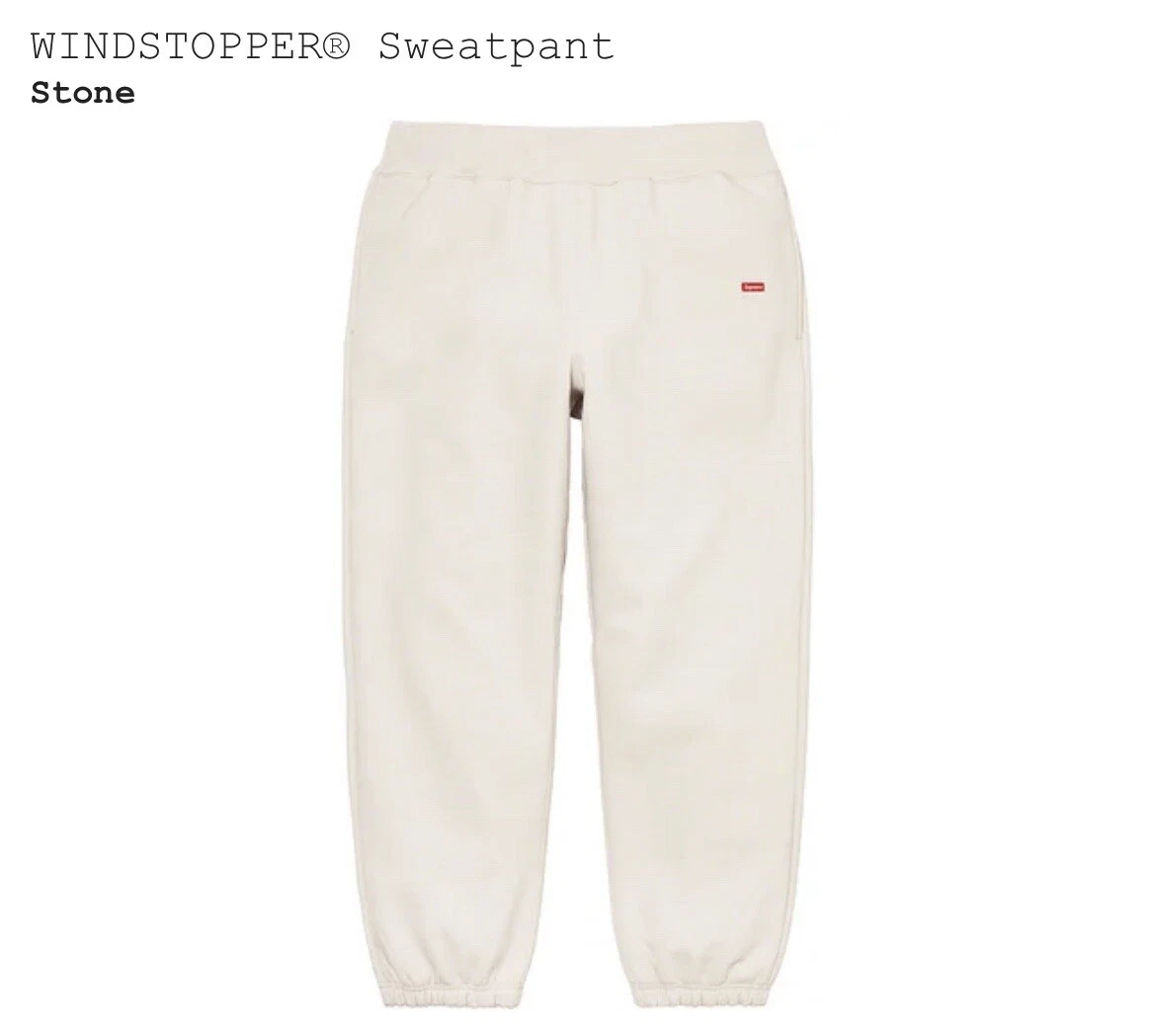 Supreme Windstopper Goretex Sweatpant Large Stone