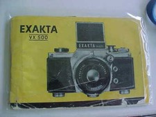 Exakta VX500 instructions manual