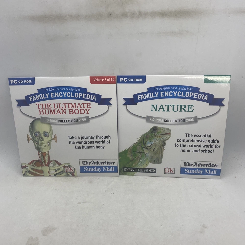 The Advertiser and Sunday Mail Family Encyclopedia CD-ROM Collection 2008 Foto 4 de 4