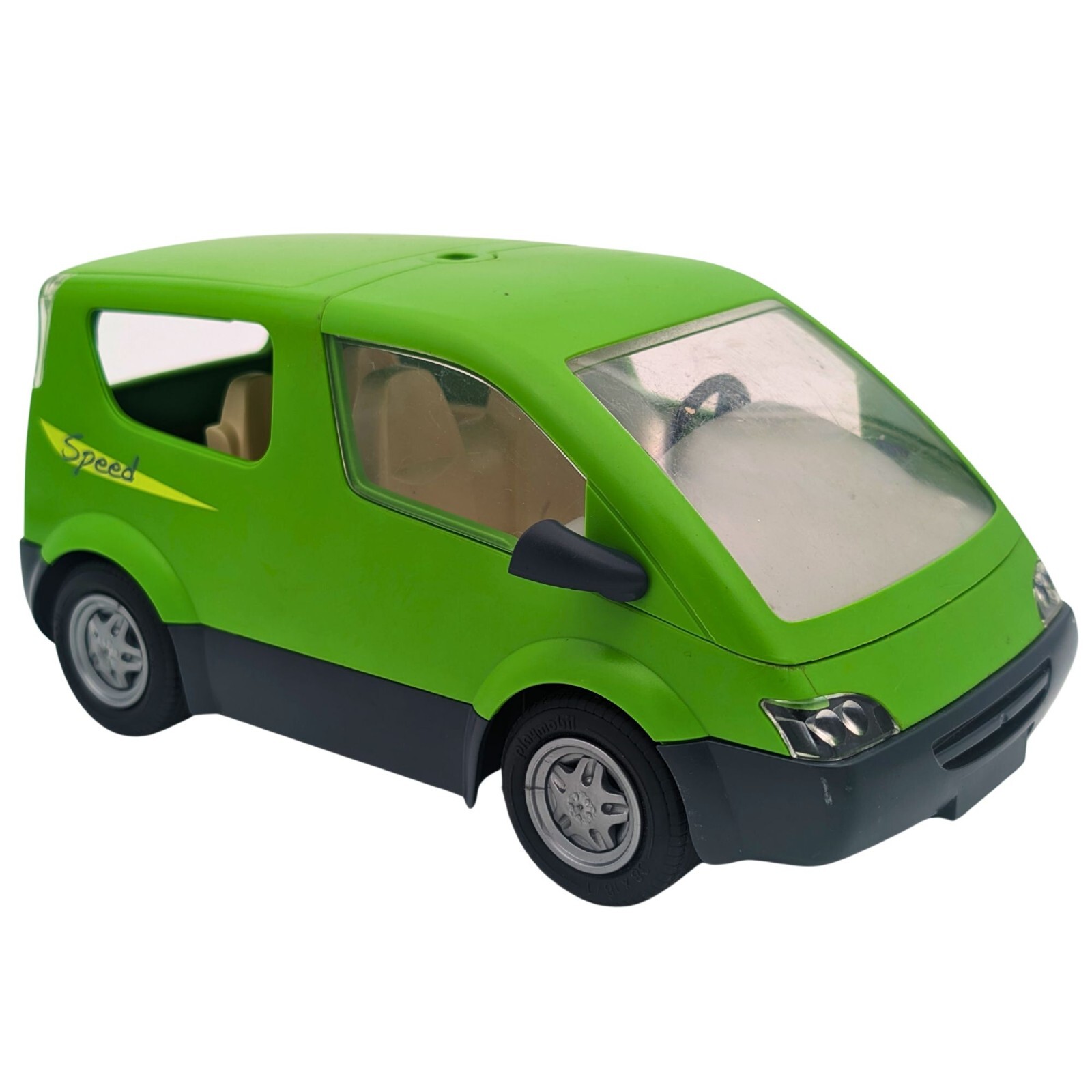 Playmobil 4144 coche verde familiar maletero ciudad casa vehículo