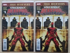 True Believers Uncanny Deadpool #1 Reprints Cable Deadpool #38 - 1st & 2nd Print