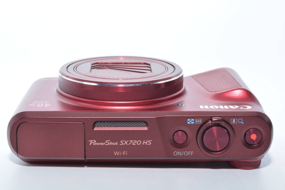 Canon PowerShot SX720 HS 20.3MP Compact Digital Camera red from