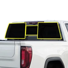 Pre Cut Rear Windshield Nano Ceramic Window Film Tint Fits GMC Sierra Crew 19-24