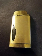 VINTAGE SCRIPTO  BUTANE GOLD TONE LIGHTER Canada & USA Patent