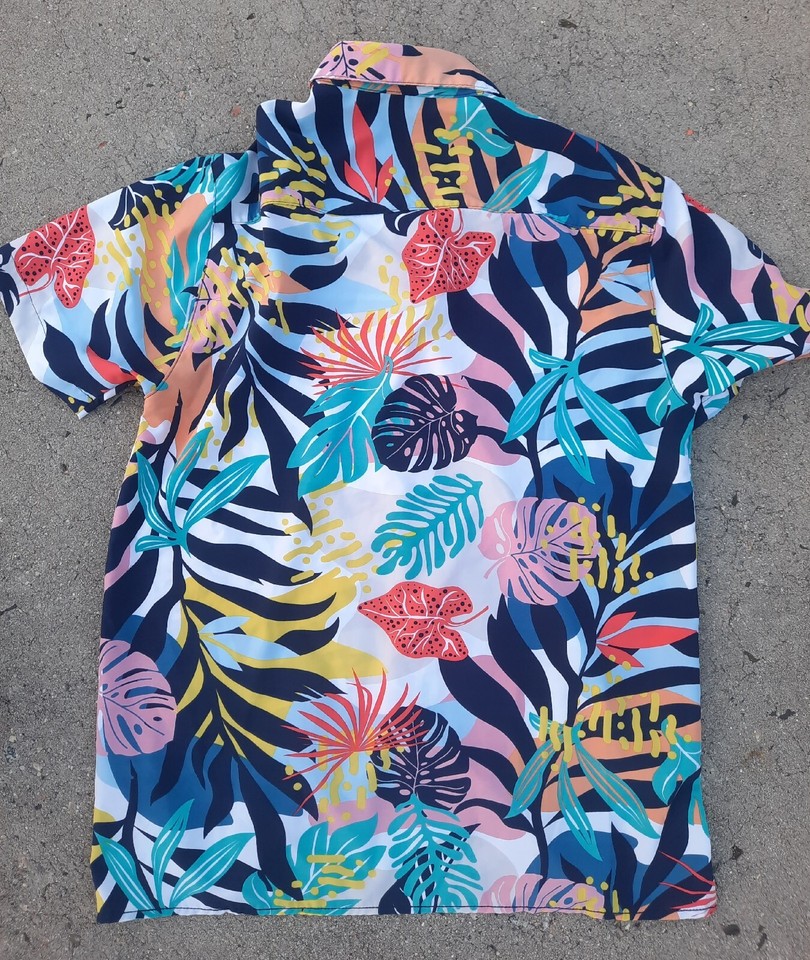 Good Vibes Medium Tropical Drill Clothing Company Shirt eBay