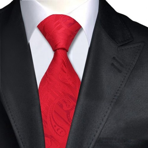 Cravatta uomo jacquard in seta intrecciata business party cravatte formali, fazzoletto e polsino set - Foto 58 di 95