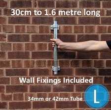 Handrail For Steps Wall Mounted Outdoor Disability Grab Rail Mobility Aid L