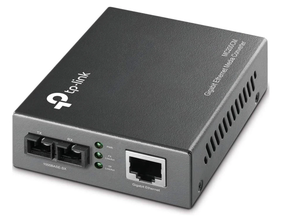 TP-Link Omada Gigabit Multi-Mode Media Converter (MC200CM)