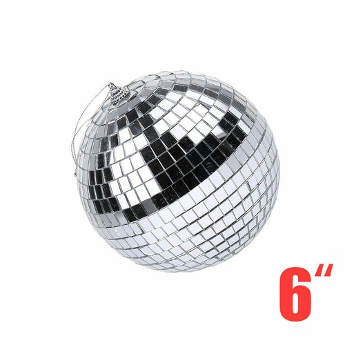 6-12" Large Mirror Glass Disco Ball Party Bands Club DJ Stage Lighting Effect - Picture 6 of 13