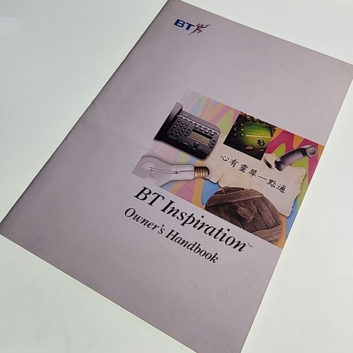 BT Inspiration Owners Handbook Vintage Paperback Book - Picture 2 of 5
