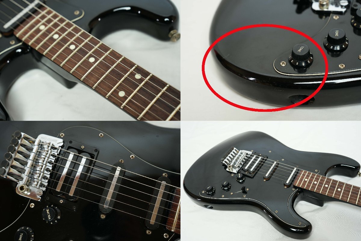 FERNANDES FST-65 ALL BLACK THE FUNCTION Made in Japan FERNANDES FST-65 ALL BLACK THE FUNCTION Made in Japan