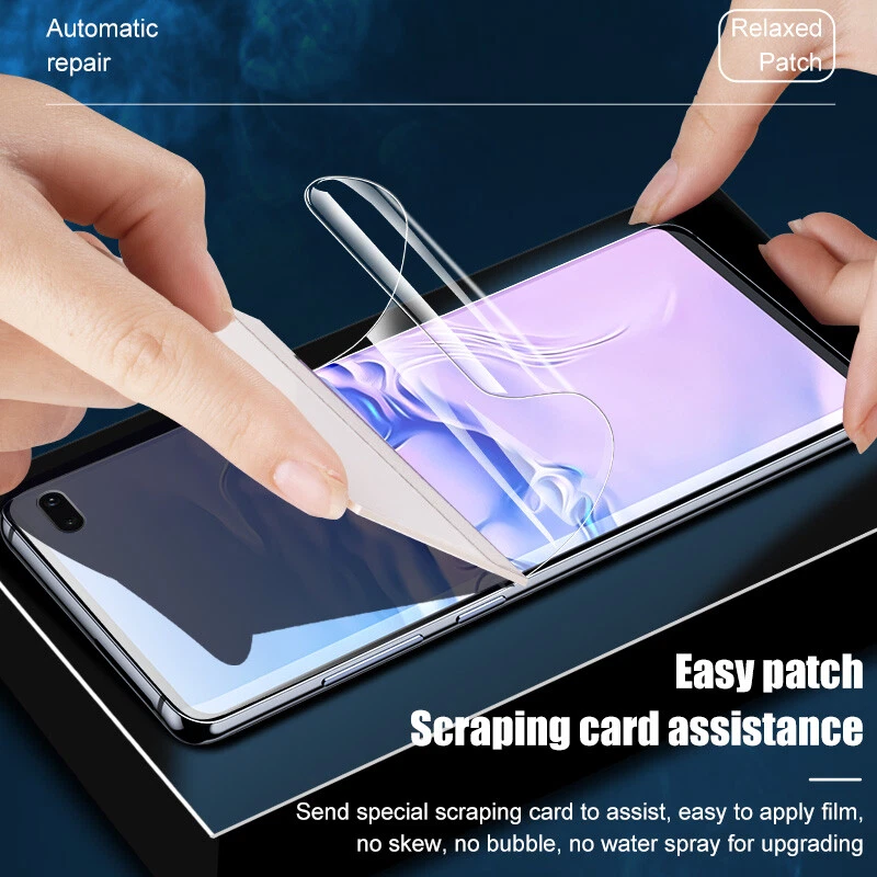 3XHydrogel Film Full Screen Protector For Samsung S23 S22 Ultra S20 Plus A53 A34 - Image 4 of 4